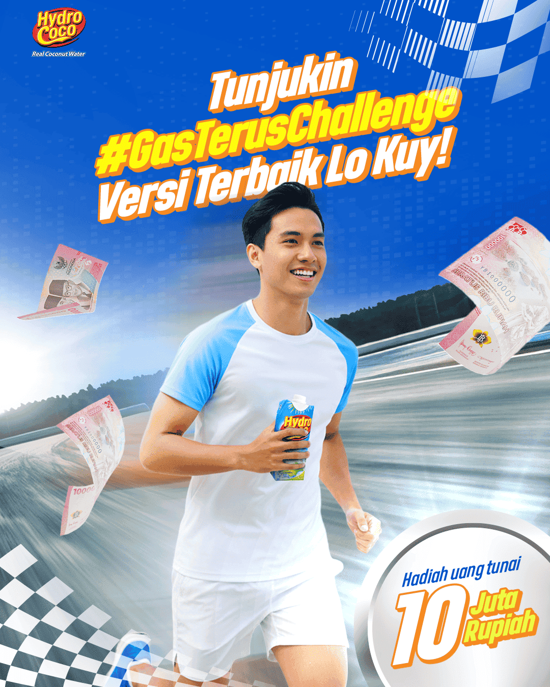 Hydro Coco Artikel Syarat & Ketentuan #GasTerusChallenge